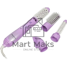 Фен-щётка Panasonic EH-KA42-V865 фиолетовый/серый, 600 Вт, 25/40 мм
