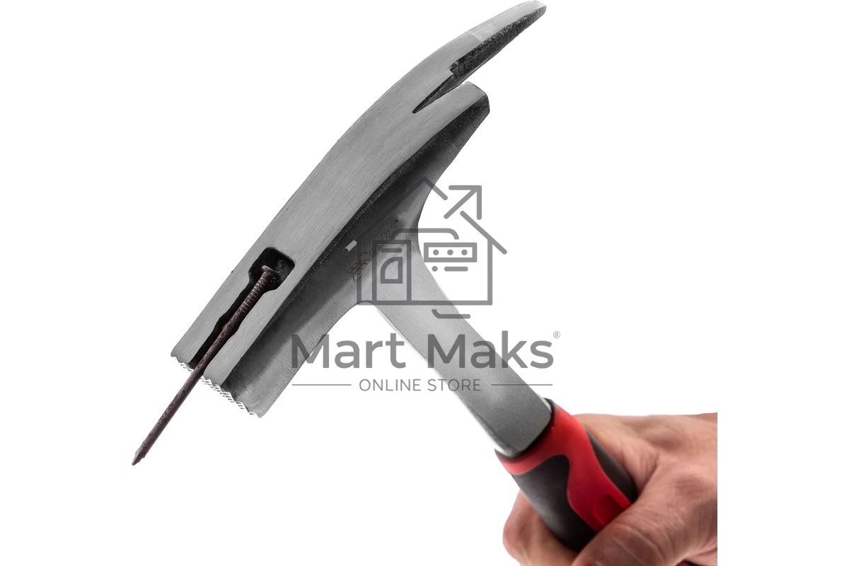 Молоток кровельщика Matrix 600 г, цельнометаллический, двухкомпонентная рукоятка