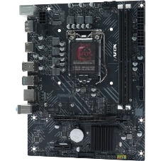 Материнская плата AFOX IH510D4-MA-V4, LGA 1200, Intel H510, 2xDDR4, 3xSATA, 1xM.2, 1xPCIe 3.0 x16, 1xPCIe 3.0 x1, 1xHDMI, 1xDP, 1x1Gb LAN, 2xUSB-A 5Gbps, 2xUSB-A 2.0, 3x3.5 мм, 5.1, mATX