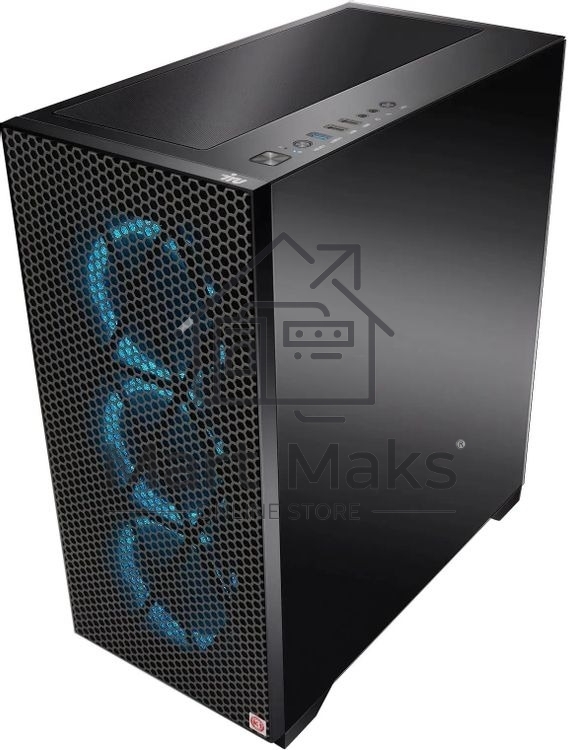 Компьютер IRU Tactio 510B7GP TWR i5 14400F (2.5) 32Gb SSD1Tb RTX5060TI 16Gb FreeDOS GbitEth 650W черный (RUS) (2146238)