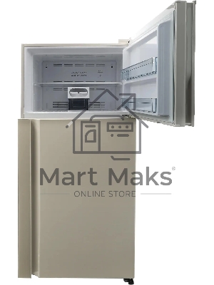 Холодильник Hitachi R-V660PUC7-1 BEG бежевый двухкамерный 405/145л морозилка сверху, No Frost