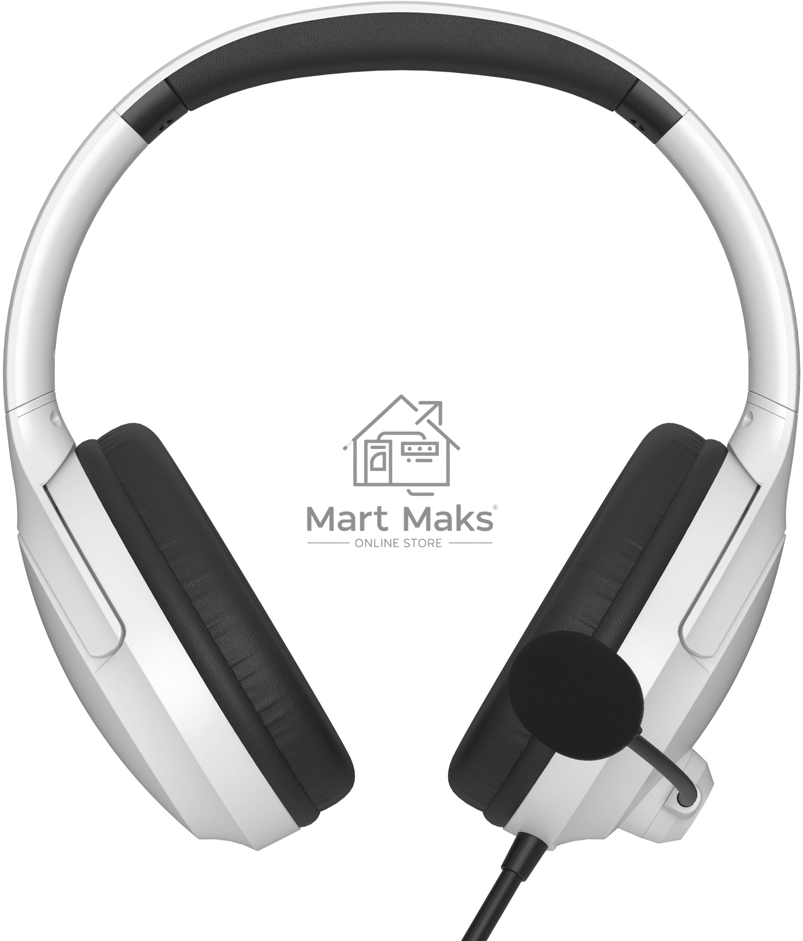 Наушники с микрофоном A4Tech Fstyler FH280U белый 2м мониторные USB оголовье