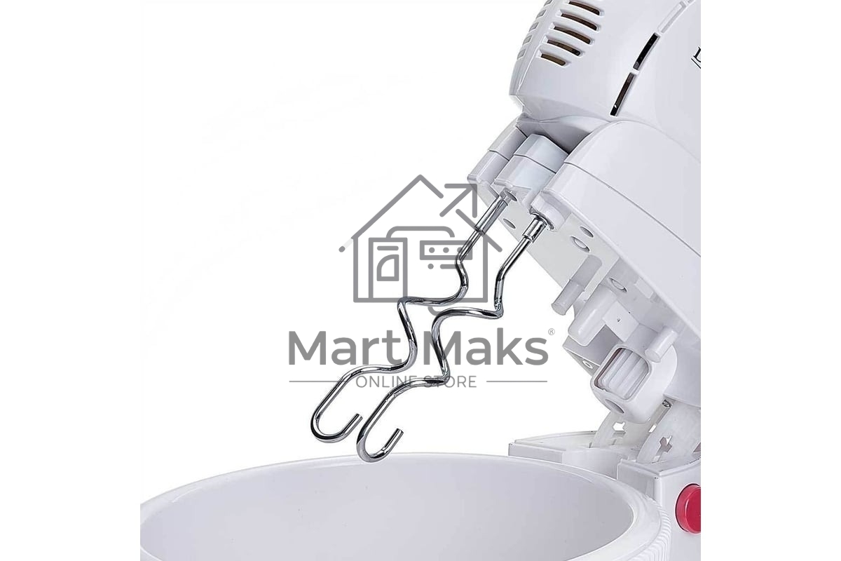 Миксер Delta LUX DL-5071C белый/розовым