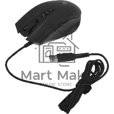 Мышь проводная A4Tech Bloody Q82 черный, 3200 dpi, USB, кнопки - 8