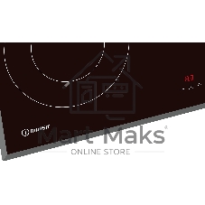 Электрическая варочная поверхность Indesit IRCM 660 B, 4 конфорки, с зоной расширения, стеклокерамика, 6700 Вт