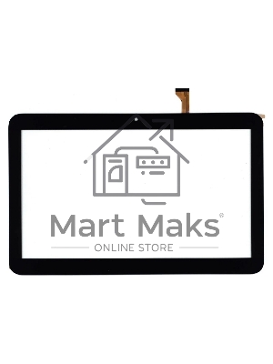 Сенсорное стекло (тачскрин) MJK-PG101-1519-FPC. черное