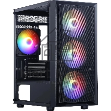 Компьютерный корпус Accord M203 черный без БП mATX 2xUSB 2.0 1xUSB 3.0 1xUSB3.1 audio bott PSU