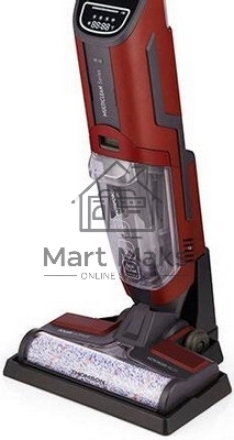 Пылесос вертикальный Thomson VH20BW01 красный, питание от аккумулятора, 150 Вт, уборка влажная/сухая, пылесборник 0.68 л, работа от АКБ max 40 мин.