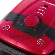 Пылесос Sharp ECKB19RR красный/черный, 350/1900 Вт, уборка сухая, пылесборник мешок 2.3 л