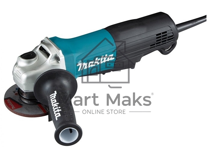 УШМ (болгарка) MAKITA GA5050R,ф125мм,1300Вт, 11000об\м,2.5кг,кор,anti-restart,пл. пуск,держ-ль Anti