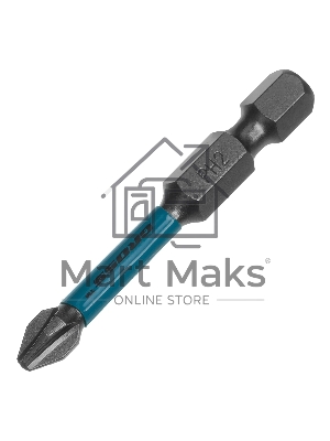 Набор бит Gross торсионных PH2x50 мм, для ударных шуруповертов, отрывн., 10 шт.