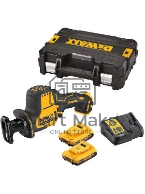 Сабельная пила DeWalt DCS312D2-QW аккум. 2800ход/мин ДА