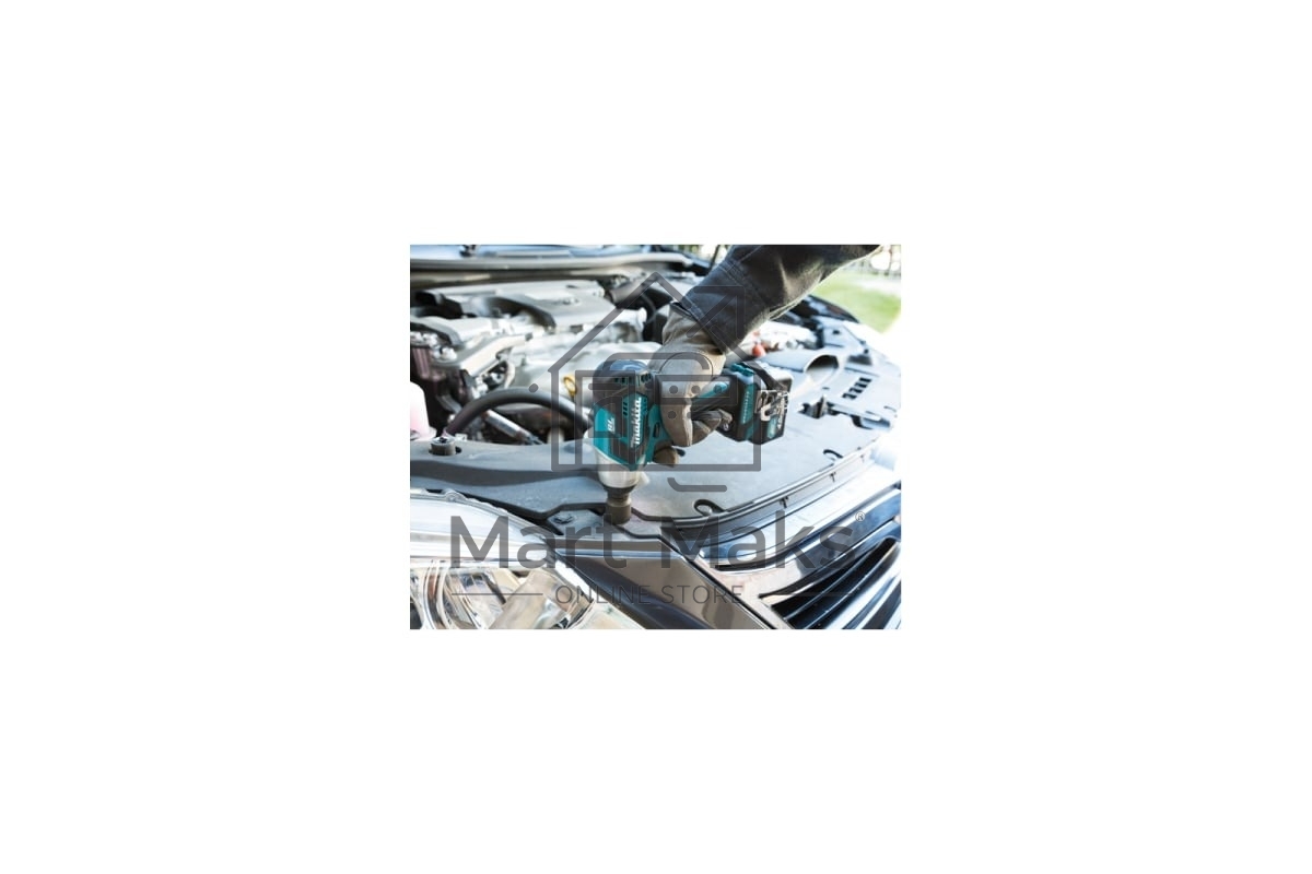 Гайковерт Makita TW160DWAE аккум. патрон:квад.3/8