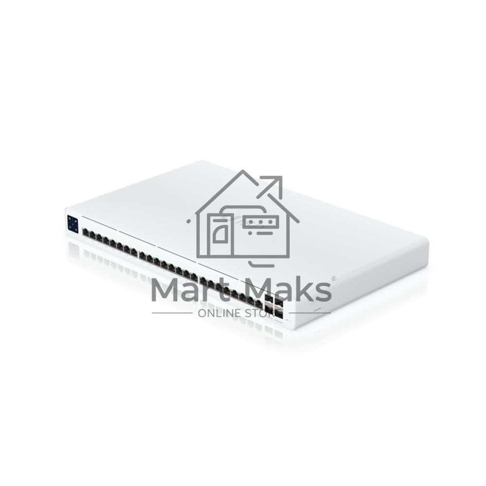 Коммутатор Ubiquiti UISP Switch Pro PoE-коммутатор, 24х 1G RJ45, 4х 10G SFP+, раздача 220 Вт