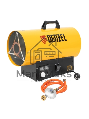 Газовая тепловая пушка Denzel GHG-15i, 15 кВт, цифровой термостат, пропан-бутан