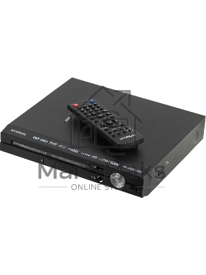 Плеер DVD Hyundai H-DVD200 черный Караоке ПДУ