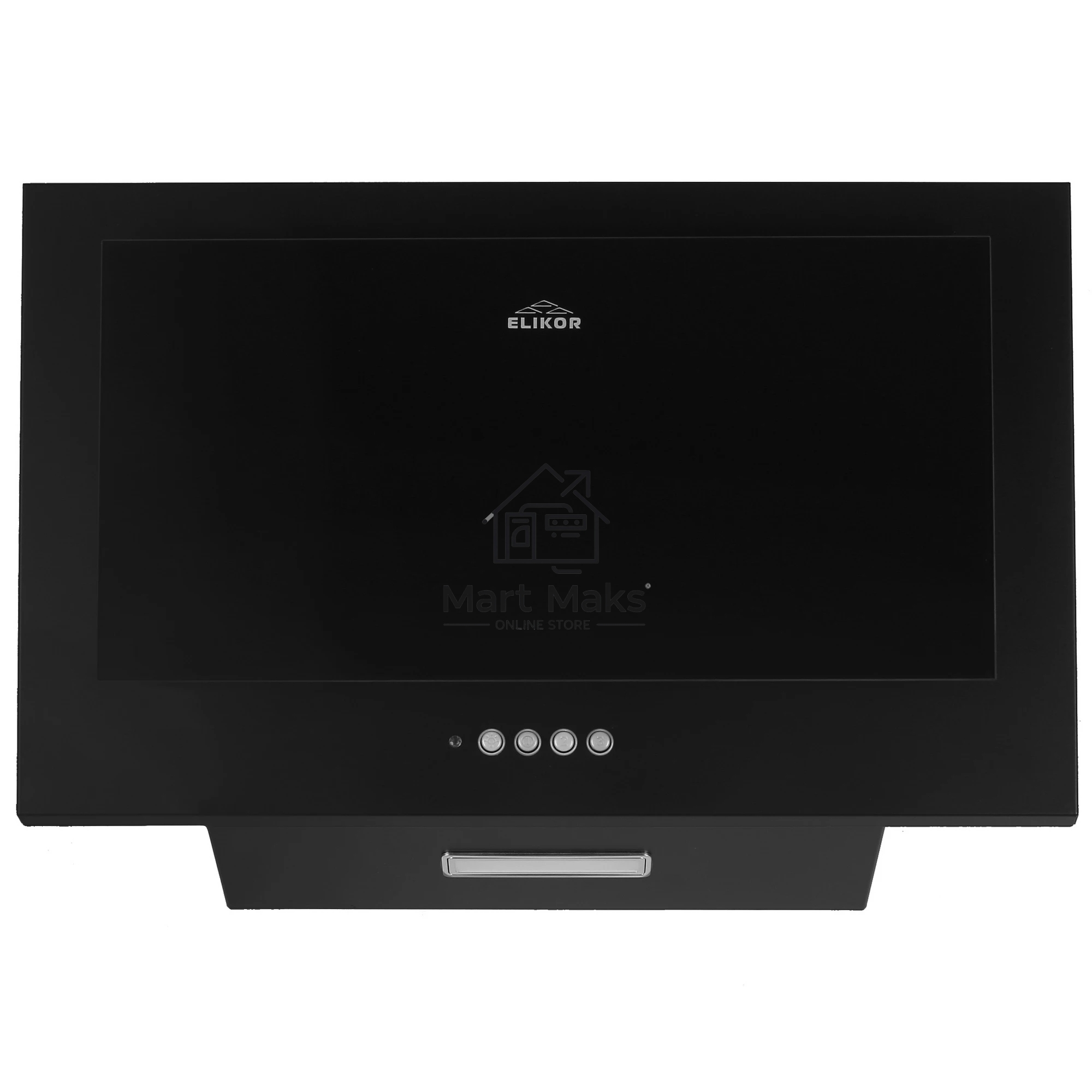 Вытяжка наклонная Elikor Коралл 60П-430-К3Д чёрный, 60 см, 430 м³/ч, 35 дБ