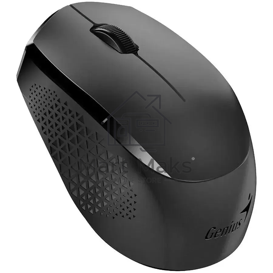 Мышь беспроводная Genius NX-8000S BT черный, 1200 dpi, радиоканал, Bluetooth, USB, кнопки - 3
