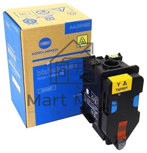 Картридж лазерный Konica-Minolta bizhub C3320i желтый TNP-80Y