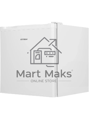 Холодильник Hyundai CO05041H белый однокамерный 46 л морозилка отсутствует, ручное размораживание