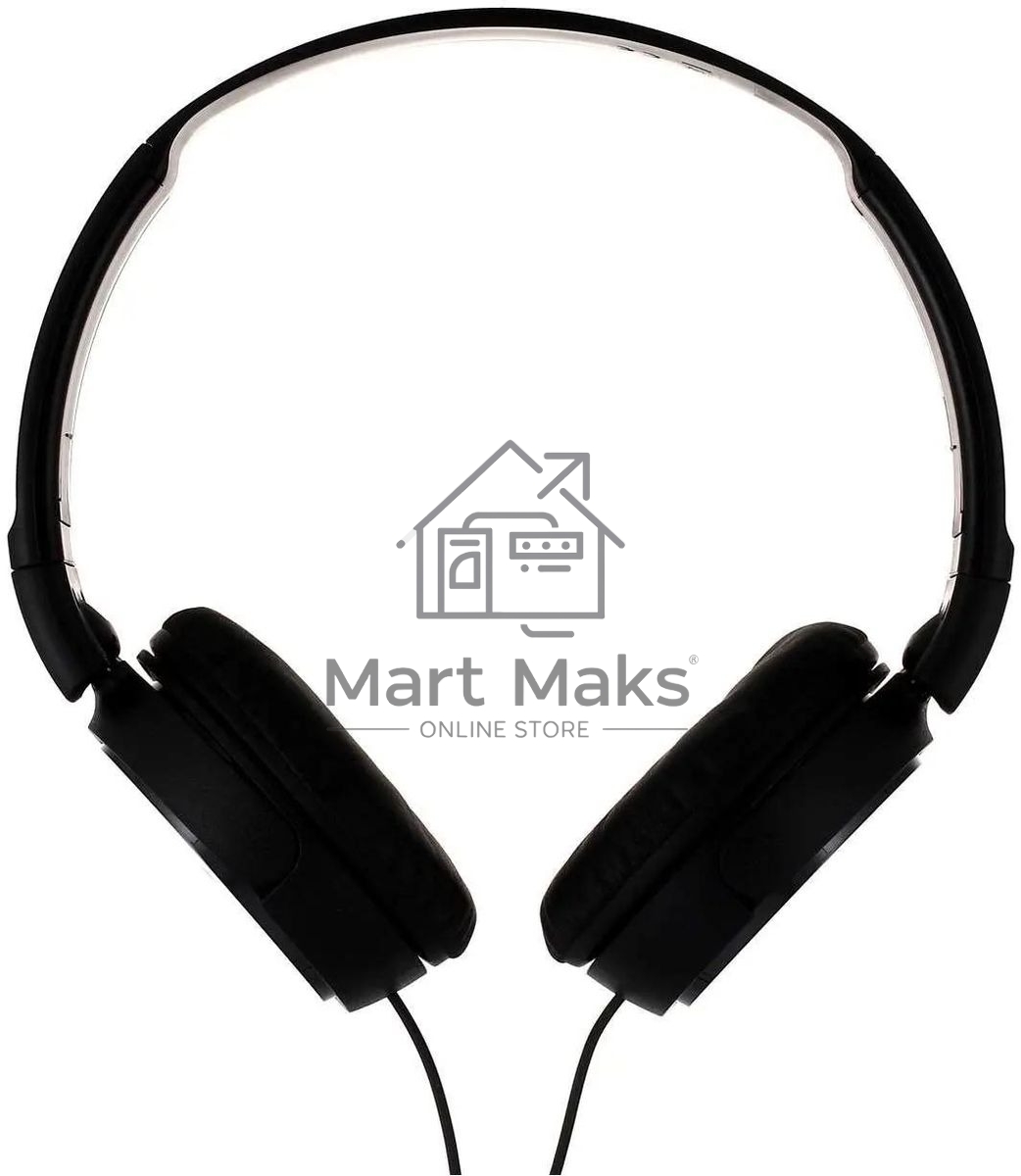 Гарнитура накладные Sony MDR-ZX310AP 1.2м черный проводные оголовье