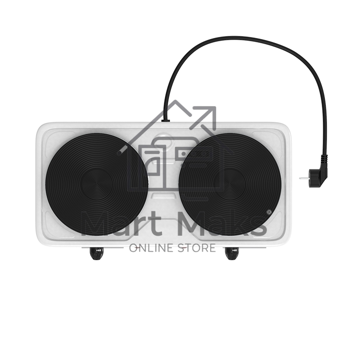 Плита настольная MAXVI HE211 белый