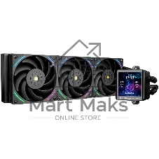 Система жидкостного охлаждения Thermalright Frozen Vision 360 V2 ARGb Soc-AM5/AM4/1200/1700/1851 черный 4-pin 28dB Al LCD Ret (F-VISION-360-BL-ARGb-V2)
