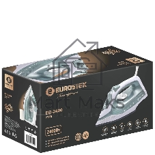 Утюг Eurostek EEI-2400 бирюзовый, 2400 Вт, 45 г/мин, 140 г/мин, 300 мл