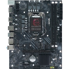 Материнская плата AFOX IH510D4-MA-V4, LGA 1200, Intel H510, 2xDDR4, 3xSATA, 1xM.2, 1xPCIe 3.0 x16, 1xPCIe 3.0 x1, 1xHDMI, 1xDP, 1x1Gb LAN, 2xUSB-A 5Gbps, 2xUSB-A 2.0, 3x3.5 мм, 5.1, mATX