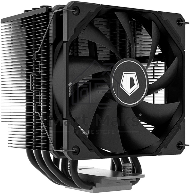 Кулер ID-COOLING SE-226-XT черный 120мм алюминий+медь 1800rpm 35db 4-pin 250W 154мм