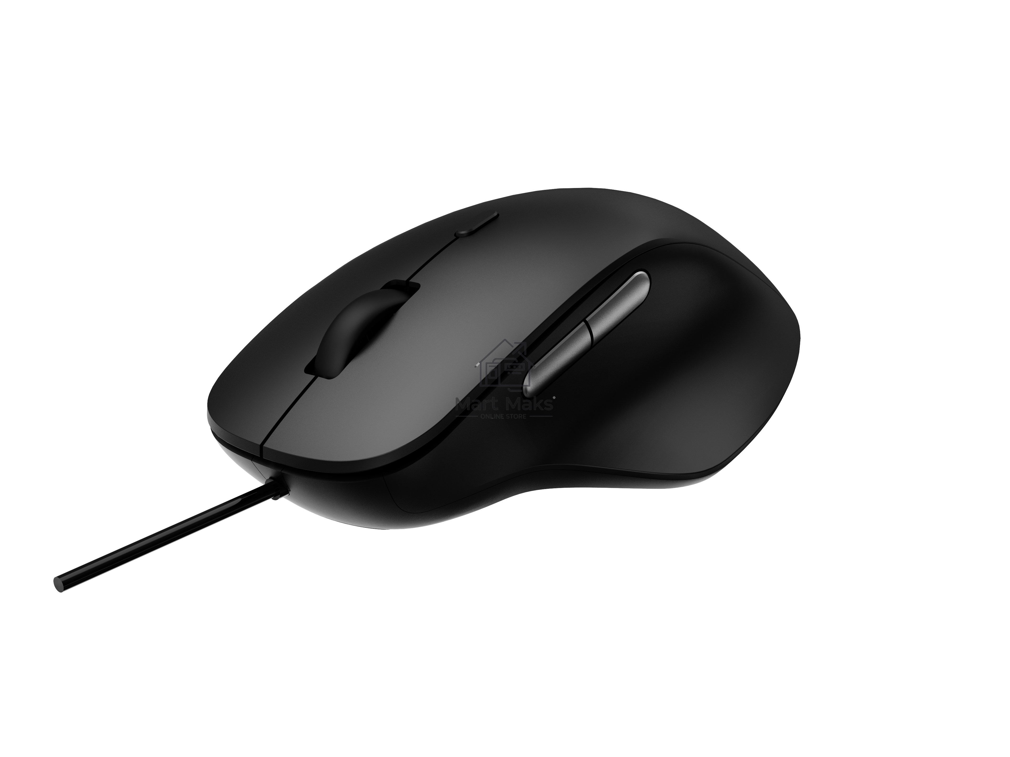 Мышь проводная Rapoo N500 черный, 3600 dpi, USB, кнопки - 6