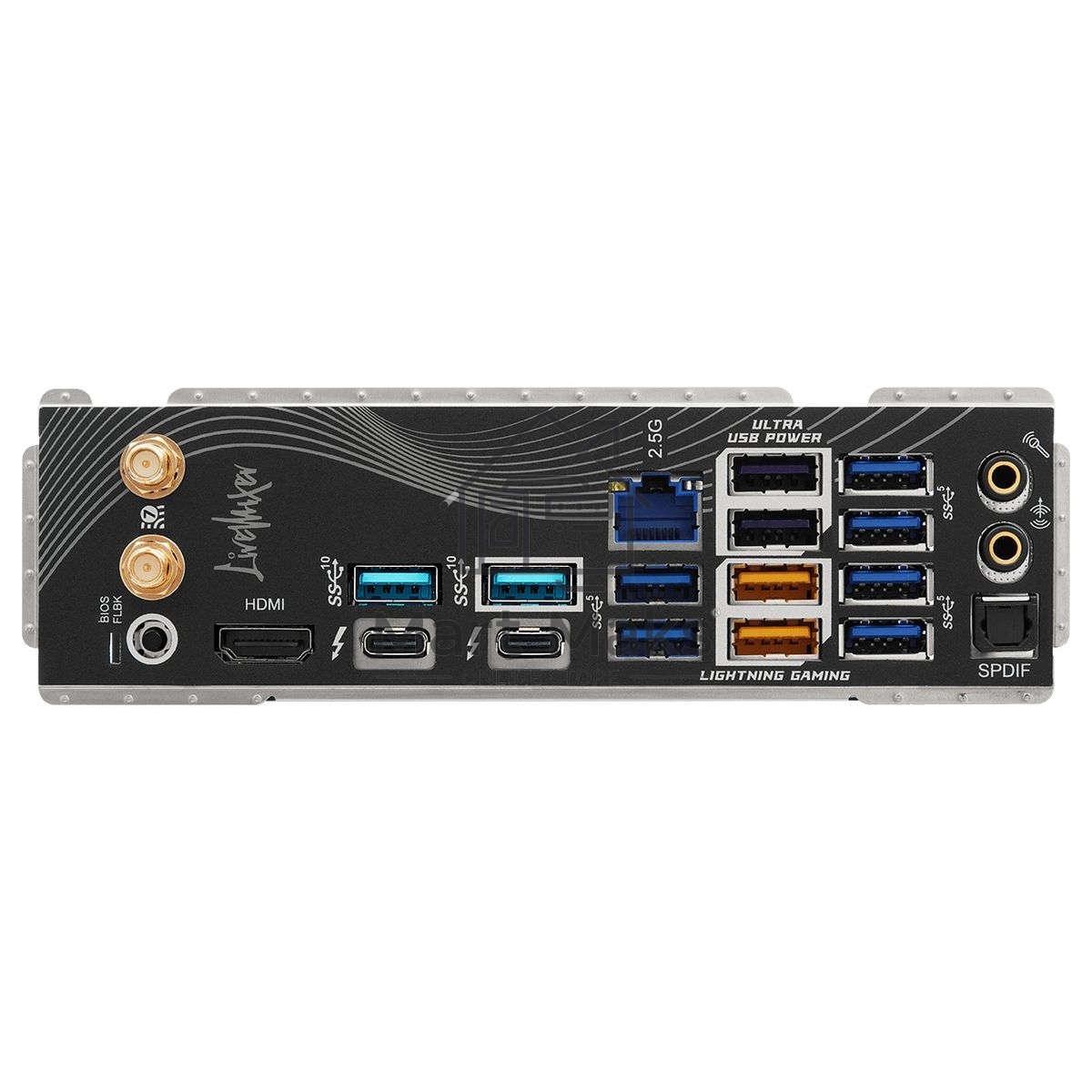 Материнская плата ASRock Z890 LiveMixer WiFi, LGA 1851, Intel Z890, 4xDDR5, 4xSATA, 4xM.2, 1xPCIe 5.0 x16, 2xPCIe 4.0 x16, 2xUSB-C Thunderbolt 4, 10xUSB-A 3.2 Gen 1, 2xUSB-A 3.2 Gen 2, 1xHDMI, 1x2.5Gb LAN, 5x3.5 мм, 7.1, ATX