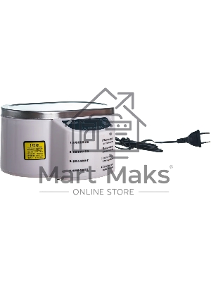 Ультразвуковая ванна BAKU BK-9030 белая, 0.6 л, 35 Вт