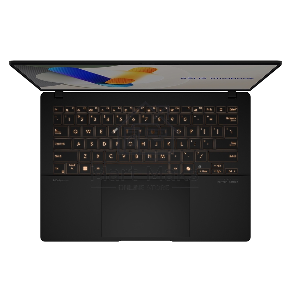 Ноутбук ASUS Vivobook S 14 OLED M5406NA-QD079 Neutral черный (90NB1493-M003M0)