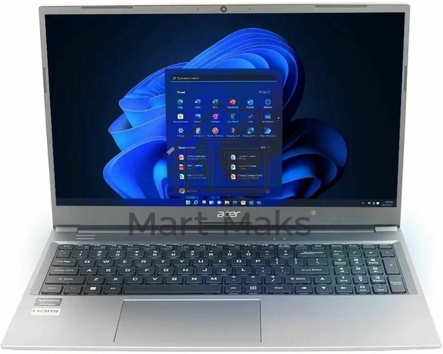 Ноутбук Acer Aspire Lite AL15-41P-R410 AMD Ryzen 7 5700U/16Gb/SSD512Gb/15.6