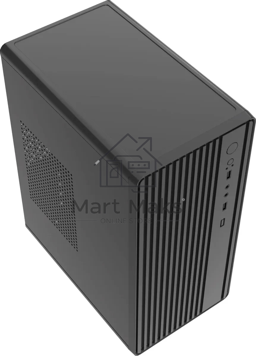Корпус Accord ACC-M258-01B черный без БП mATX 4x120mm 2xUSB2.0 audio