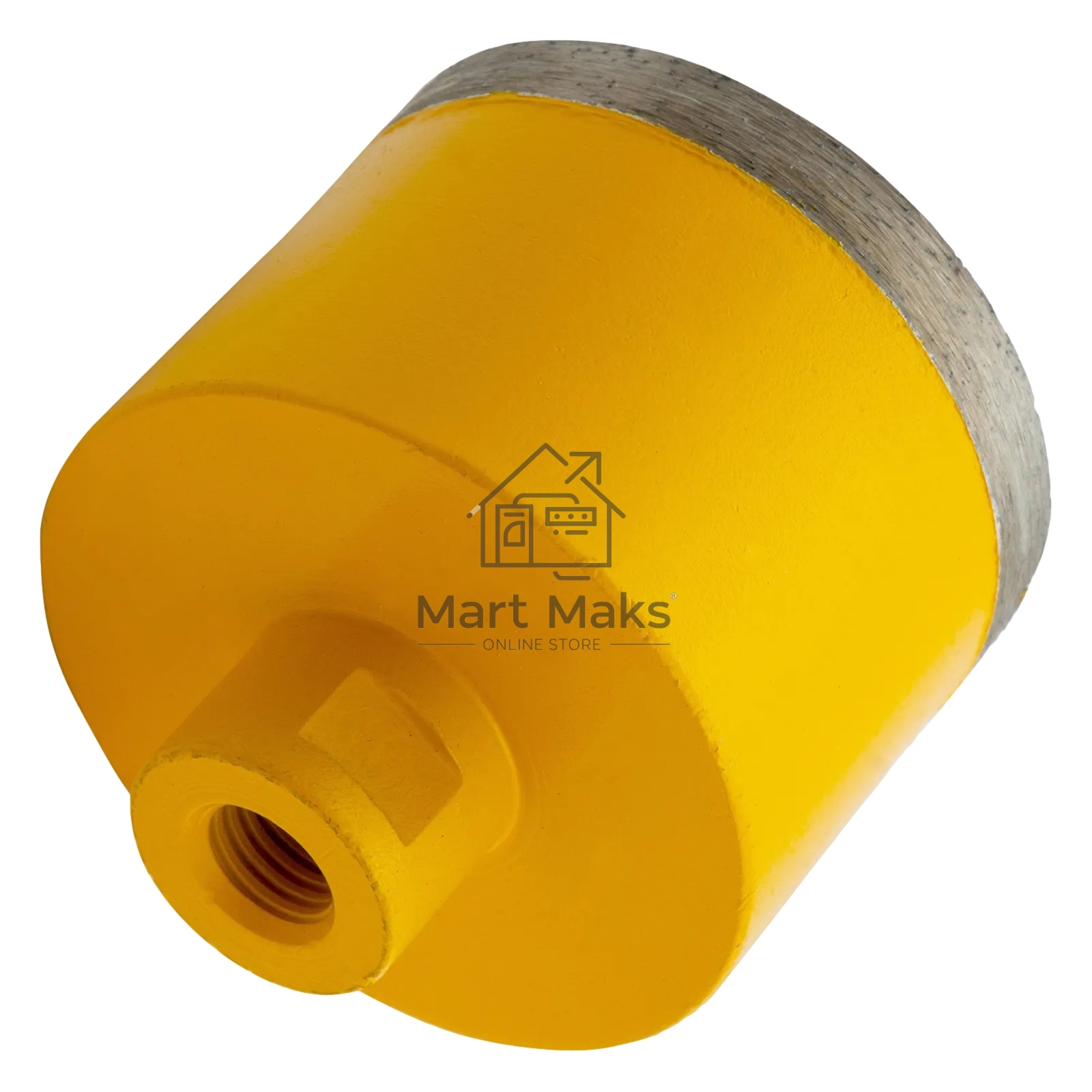 Сверло алмазное по керамограниту Denzel 75мм мокрое резание, М14 72695