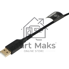 Гарнитура проводная с микрофоном A4Tech Bloody G570 черный/серый 2м мониторные USB оголовье (G570 USB/BLACK + GREY)