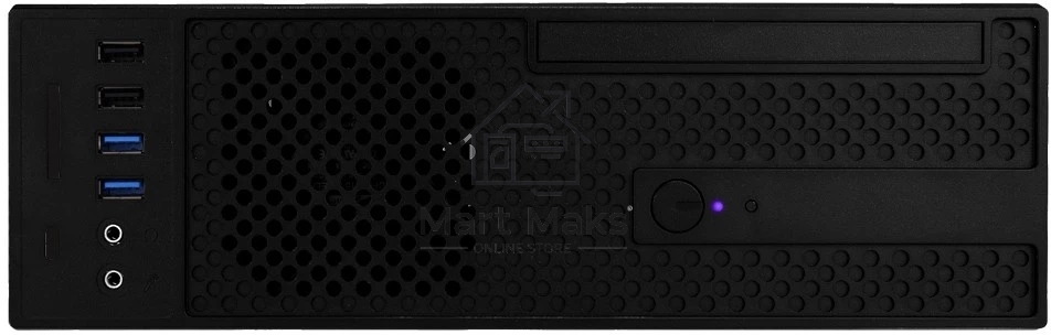 Компьютерный корпус Slim Desktop INWIN CJ708BL IP-S265AU7-2 80plus Bronze, U3*2+U2*2+A(HD)+TYPE 3.1C + FAN 80*15мм + intrusion switch INWIN Slim Case