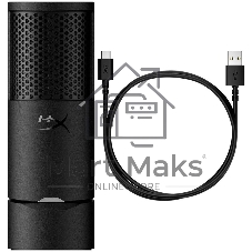 Микрофон проводной HyperX SoloCast 2 2м черный