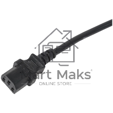 Кабель питания TERACOM для PDU IEC 60320 C13 - IEC 60320 C14 сечение 3x1.5мм2 250В 10A длина 2.0 метра