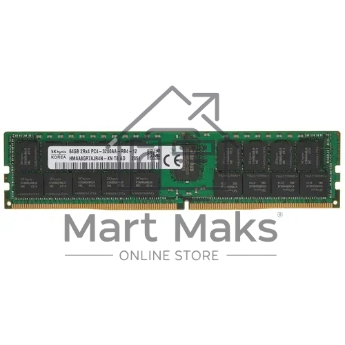 Оперативная память DDR-4 64GB QUMO 3200 MHz ECC reg (HMAA8GR7CJR4N-XNT8)