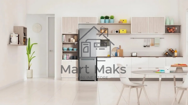 Холодильник Indesit ITS 4180 G серебристый двухкамерный 220/78л морозилка снизу, No Frost