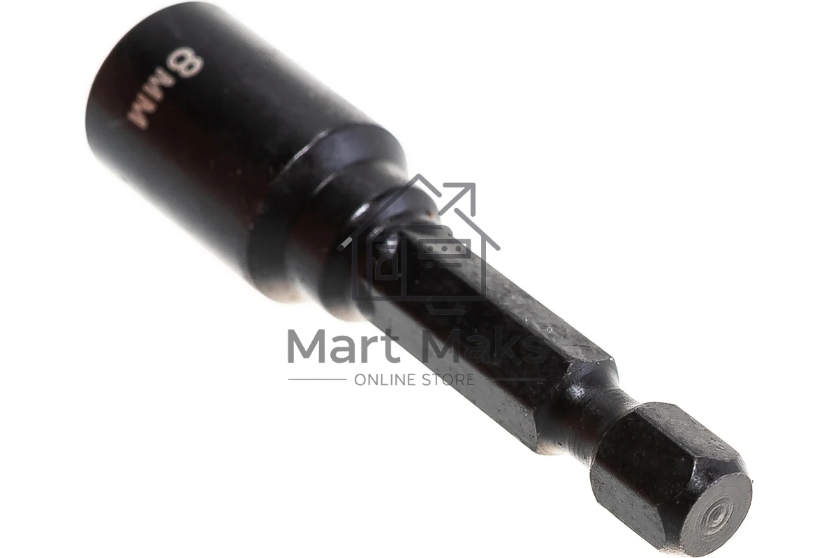 Головка Зубр ПРОФИ Нат-драйвер 26375-08 магнитная E 1/4'' L=50мм 8мм 1шт