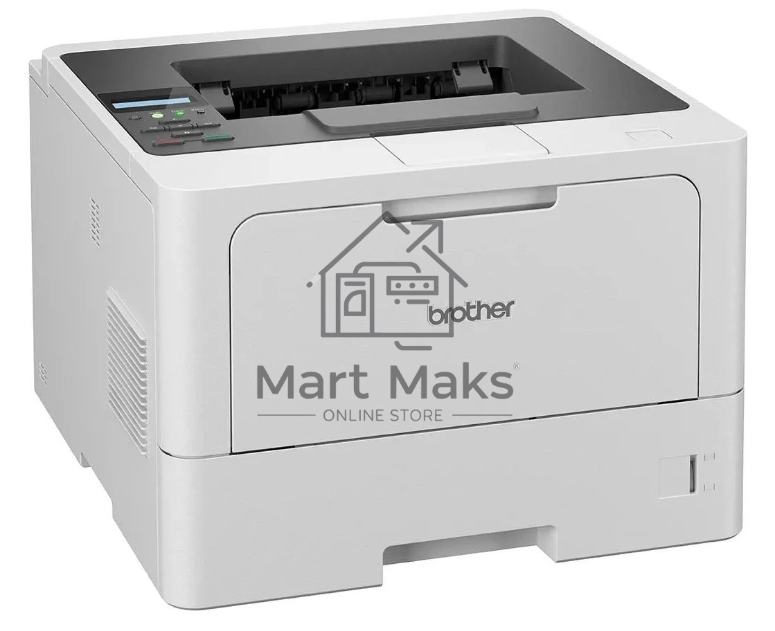 Принтер лазерный Brother HL-L5210DW, А4, ч/б, 48 стр/мин, 1200x1200 dpi, USB, Wi-Fi, Ethernet RJ-45