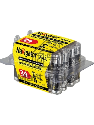 Элемент питания алкалиновый Navigator AAA/LR03 94 787 NBT-NE-LR03-BOX24 (уп.24шт) Элемент питания алкалиновый Navigator AAA/LR03 94 787 NBT-NE-LR03-BOX24 (уп.24шт)