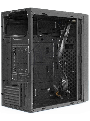 Компьютерный корпус Minitower ExeGate BAA-113-UNS500 (mATX, БП UNS500 с вент. 12см, 2*USB, аудио, черный)