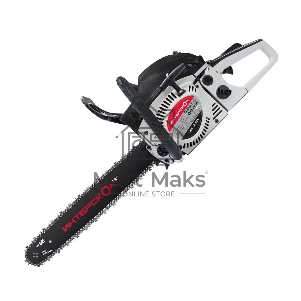 Бензопила Интерскол ПЦБ-18/52Л 2400Вт 3.3л.с. дл.шины:18