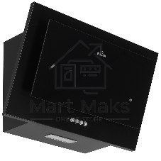 Вытяжка наклонная Elikor Коралл 60П-430-К3Д чёрный, 60 см, 430 м³/ч, 35 дБ