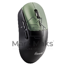 Мышь игровая беспроводная Dual BT+USB с зарядкой Smartbuy X7 черно-зеленая (SBM777DGG) /40.  